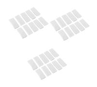 FRCOLOR 15paires Lingettes Coton Magnétiques pour Nettoyage De Vitres Éponge Coton Absorbant pour Nettoyer Verres Douches Aquariums Et Carreaux