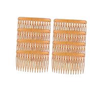 FRCOLOR 15pièces Lot De Peignes Latéraux Pour Cheveux Plastique Accessoires De Coiffure Avec Dents Lisses Pour Mariage Et Fête