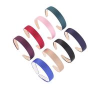 FRCOLOR 16 Pièces bandeau à large bord bandeaux femmes groupe hauts de forme hair charms hair toppers accessoires cheveux décoration bandeau de style simple décor de tête durable chiffon