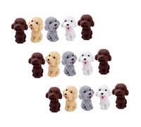 FRCOLOR 16 pièces Gommes à Effacer Garçon Fille Chien Mignon Décoration Ludique Gomme pour Matériel Scolaire Cadeau Garçon Fille