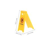 FRCOLOR 16 Pièces Jeu de Signalisation Routière Miniature Plastique pour Garçon Fille Ensemble de Barrières et Panneaux de Sécurité Éducatif de Simulation de Circulation pour Apprentissage