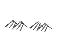 FRCOLOR 16 Pièces Outil De Reprise Brosse à Manche Rond Brosse Antistatique ESD Statique Élimination De L'électricité Statique