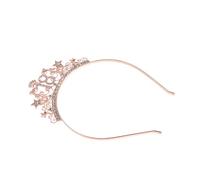 FRCOLOR 18 Décorations D'anniversaire De Filles Diadème D'anniversaire Pour Les Filles Couronne D'anniversaire Princesse Habiller Décorations D'anniversaire De Princesse Alliage Golden