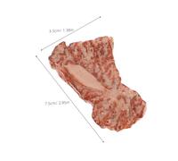 FRCOLOR 18 Pcs Simulated Food Model Set for Kitchen and Table Decoration Realistic Artificial Meat Props for Photography Home Display and Creative DIY Crafts