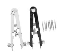 FRCOLOR 18pièces Kit de Outils pour Barrettes de Montre Pince à Ressort et Extracteurs de Maillons pour Réparation de Bracelet de Montre