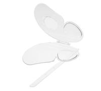 FRCOLOR 1ensemble Palette De Transparent Pour Maquillage Plaque Acrylique Professionnelle Pour Fond De Teint Et Art Outil De Cosmétique Pour Artistes Make-up Pour Personnalisés Et Essais