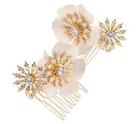 FRCOLOR 1paire Peigne à Cheveux Décoratif Pour Mariage Accessoire De Coiffure Élégant Pour Mariée De Peignes Pour Chignon Et Coiffure