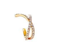 FRCOLOR 1Pc Boucles D'Oreilles Manchette D'Oreille Boucles D'Oreilles Remplies D'Or Boucles D'Oreilles Tendance Boucles D'Oreilles Croix Boucles D'Oreilles
