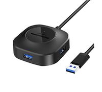 FRCOLOR 1pièce USB Hub Multi-Port Adaptateur USB pour Ordinateur Portable Transfert De Données Compatible Majorité des Systèmes Design Portable Et Pratique Connectivité Rapide Et