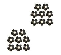 FRCOLOR 2 Ensembles Accessoires Fleurs Diy Pour Chaussures Décorations Camélia Et Personnalisable 8 Pièces * 2
