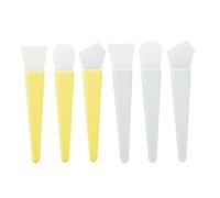 FRCOLOR 2 Ensembles brosse à masque outil de soins de la peau éponge nettoyant Masques Se maquiller makeup kit make up kit brosse de masque en silicone brosse faciale en silicone pp