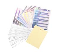 FRCOLOR 2 ensembles Stickers Piano Transparent et Dégradé pour Touches Autocollants Notes Clavier Faciles à Poser Accessoires pour Débutants et Enseignants