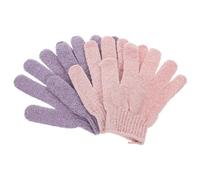 FRCOLOR 2 Gants Exfoliants pour Hommes et Femmes Gommage Complet Du Corps Gants Réutilisables Matériaux Renforcés Accessoires de Bain pour Éliminer Peaux Mortes