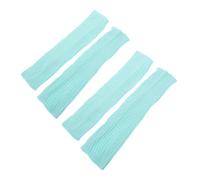 FRCOLOR 2 Paires Chaussettes Tricotées Résistantes pour Hiver de Jambières Chaudes Unisexes Laine Confort et Style pour Femmes Unique Bleu