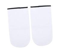 FRCOLOR 2 Paires Glants de thérapie de cire de la main blanchi de bain couverture de spa pour les mains de traitement des mains isolants thérapeutiques blanche