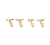 FRCOLOR 2 Paires Manchettes de Saxophone pour Hommes Boutons de Manchette Élégants pour Chemises Costume