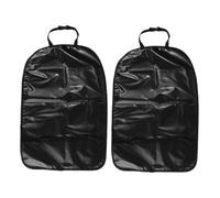FRCOLOR 2 Pcs Protecteur de Dossier de Siège Arrière Voiture Imperméable Tapis Anti-chocs pour Garçon et Filles en Tissu Oxford