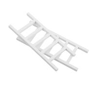FRCOLOR 2 Pièces Accessoires de Maison de Poupée Échelle Bois pour Décoration de Jardin Jouets Bois pour Scène Miniature et Cake Topper