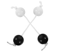 FRCOLOR 2 pièces Balles de Rythme Instrument de Percussion Africain Musicales pour Débutants et pour Cours de Musique et Fêtes