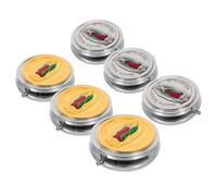 FRCOLOR 2 Pièces Boîte à Bijoux Chapelet Coffret Catholique Rond avec Gravure Vierge Organisateur Robuste et Compact pour Communions Rangement Voyage Élégant pour Bijoux et Cosmétiques