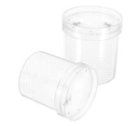 FRCOLOR 2 pièces Boîte Loupe Insectes Portable avec Grossissement pour Observation et Collecte Boîte Dexploration Scientifique Polyvalente pour Insectes et et Facile à Transporter