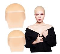 FRCOLOR 2 Pièces bonnet chauve bol beauté visage épingle à cheveux exquise costume halloween déguisement halloween mascarade déguisement adulte pour adultes chauve pour les hommes