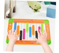 FRCOLOR 2 pièces Boulier Éducatif Plastique pour Garçon Fille Pédagogique pour Compter Apprentissage des Mathématiques et Calcul Cadeau Ludique pour Garçons et Filles Couleur Aléatoire