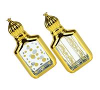 FRCOLOR 2 Pièces Bouteille D'huile En Verre Boire Bouteille D'huile De Voyage Conditionneur Bouteilles De Parfum Décoratifs Distributeur Pompe Pulvérisateur Rechargeable Sirop Un Verre