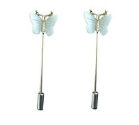 FRCOLOR 2 Pièces Broche Femme de Épingles à Reverse Chic et Élégantes pour Tenues