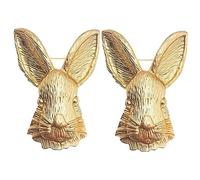 FRCOLOR 2 Pièces Broche Lapel Rabbit Vintage Épingle Animaux Aesthetic pour Vêtements Accessoires de Mode pour et Décorations Scarf