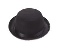 FRCOLOR 2 Pièces Chapeau Feutre Noir à Bande pour Garçon Fille de Élégant pour Performances et Événements Festifs