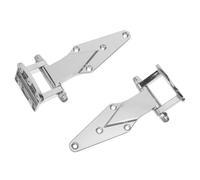 FRCOLOR 2 Pièces Charnière en Alliage de Zinc pour Porte de Chambre Froide Industrielle, Résistante la Température Joint Renforcé, Cuisine Professionnelle
