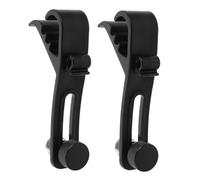 FRCOLOR 2 Pièces Clips Microphone pour Batterie Antichoc Support Réglable pour Micro sur de Caisse Claire Accessoires de Percussion Robustesse et Isolation Vibrations
