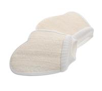 FRCOLOR 2 Pièces De Bain Lavage Bout Du Doigt Hydratant Corps Patins Pour Machine à Laver Baignade Épurateur De Scrubber De Bain Pour Chien