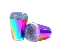 FRCOLOR 2 Pièces de manucure Clous kits d'ongles Gel autocollants à ongles UV trousse colle ongles impress decoration ongle outils poinçonneuse à ongles kit de pour nail art