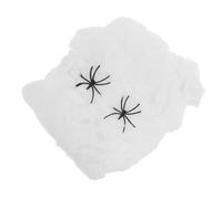 FRCOLOR 2 Pièces Décoration Toile Araignée Halloween Lumineuse Toile Extensible Phosphorescente avec Araignées Réalistes Décoration Murale Intérieure et Extérieure pour Fête Effrayante