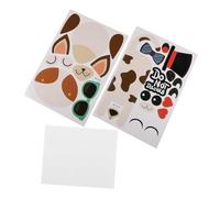 FRCOLOR 2 Pièces Décorations de Porte Animaux Mignons DIY pour Garçon Fille Panneaux Suspendus Faits Main Jouets pour Développer Imagination et Coordination Œil-main