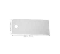 FRCOLOR 2 Pièces Draps de Lit Massage avec Trou pour Table Housse Spa Coton Gris Lavable et Séchage Rapide Lot pour Salon de et Soins Esthétiques