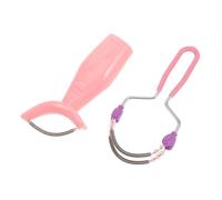 FRCOLOR 2 Pièces Épilateur Visage Manuel Portable Printemps Épilation Précise Poils Fins Outil Compact Épilation Faciale