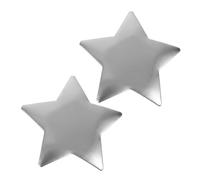FRCOLOR 2 Pièces épingle à cheveux pinces cheveu hairpin barette gala hair pins accessoires pour cheveux étoiles pinces à cheveux à pression pinces à cheveux décoratives Métal Silver