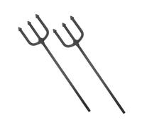 FRCOLOR 2 Pièces Fourche Diable Déguisement Halloween Portable Léger sans Burrs pour Cosplay Fête