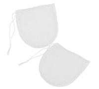 FRCOLOR 2 Pièces Gants de Nettoyage Du Visage Lavables de Pochons à Mousse Exfoliants pour Démaquillage et Nettoyage Peau