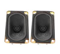 FRCOLOR 2 Pièces Haut-parleurs de Remplacement 10w en Métal, 4r/8r | Pièces de Chaîne Stéréo Domestique, Sortie Puissante, Intégration Maison, pour Réparations et Réunions
