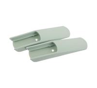 FRCOLOR 2 Pièces Inserts en Plastique pour Pieds de Chaise Haute Bébé, Protection de Sol Résistante à L'usure, Extension Antidérapante pour Chaise Garçon et Filles, pour Repas à Domicile