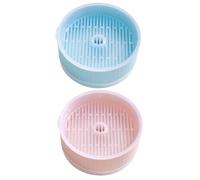 FRCOLOR 2 pièces Jardinière Chat Hydroponique sans Terre Bac à Herbe à Chat avec Double Plateau Espace Plantation Pratique pour Intérieur