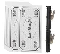 FRCOLOR 2 Pièces Kit de Fils Invisibles pour Illusionnistes Accessoires de Fil Noir pour Tours et Effets de Lévitation Accessoires de Scène pour Prestations et Illusions