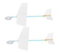 FRCOLOR 2 Pièces Kit Modèles de Planeurs Bois pour Jeu Éducatif Stem Dassemblage Manuel Améliore la Coordination Œil Main Créativité Dintérieur et Décoration Aéronautique