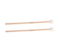 FRCOLOR 2 pièces Maillets de Timpani Feutre avec Poignée Accessoires de Percussion Musicale pour Tambour et Instruments à Percussion