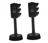 FRCOLOR 2 Pièces Modèle de de Lumineux pour Éducation Précoce de Signalisation Routière pour Maison et Boutique