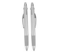 FRCOLOR 2 Pièces Nail Art Dotting Pen Set Multi-functional Manicure Tool With Press-type Ballpoint For Precise Dotting Floral Designs And Rhinestone Picking For Beginners And Salon Use